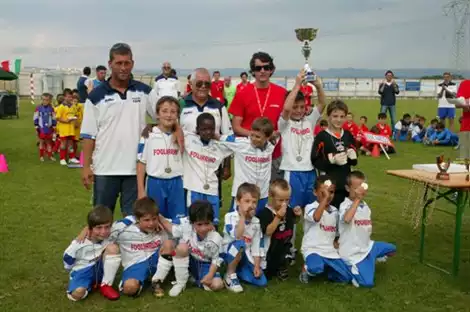 Squadra vincetrice primi calci