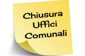 Chiusura uffici comunali